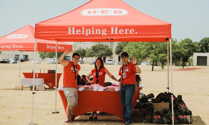 HEB Staff at TAPS Event