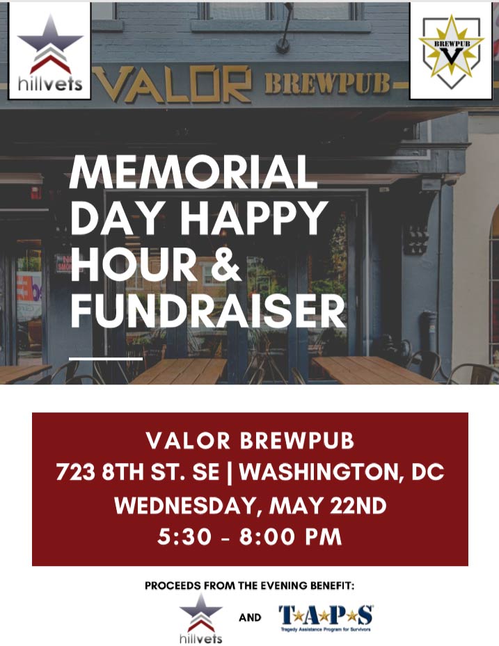 Valor Brew Pub Memorial Day Fundraiser Flyer Cover