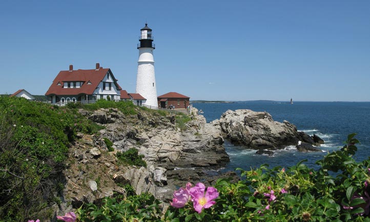 Portland Maine Lighthouse Cape Elizabeth
