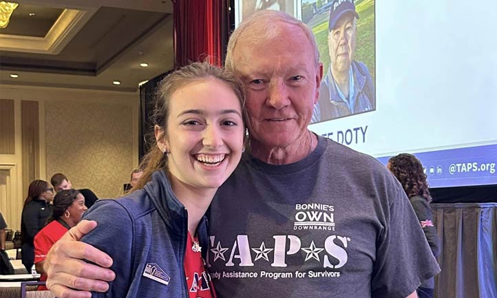 Lizzy Yaggy and General Dempsey Lizzy Yaggy and General Dempsey