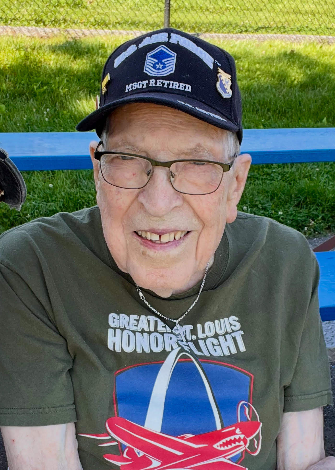 Harland Zell, retired Air Force Master Sergeant