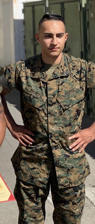 SGT Steven Araiza, Marine Corps.