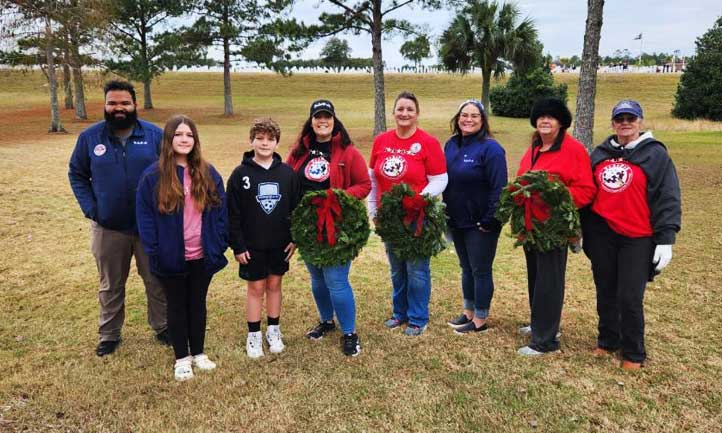 TAPS Survivors at Wreaths Across America 2023