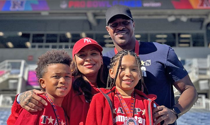 TAPS Families at 2024 NFL Pro Bowl Experience