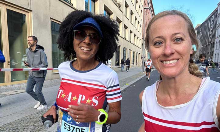 Team TAPS at 2024 BMW Berlin Marathon