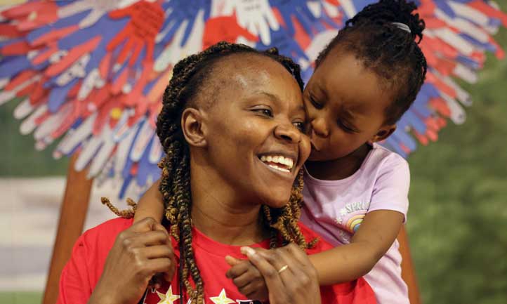 Good Grief Camp Girl with Mother