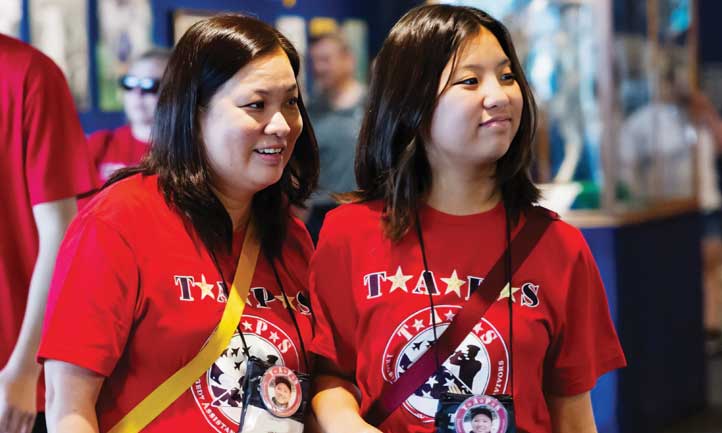 Mom and Daughter at TAPS College Experience