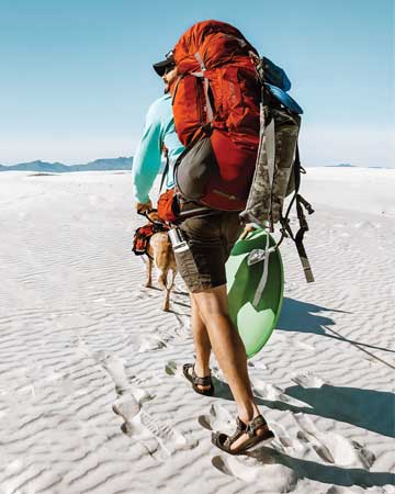 Alexander Lofgren hiking