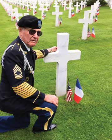 Peter Peter Duston at cemetery