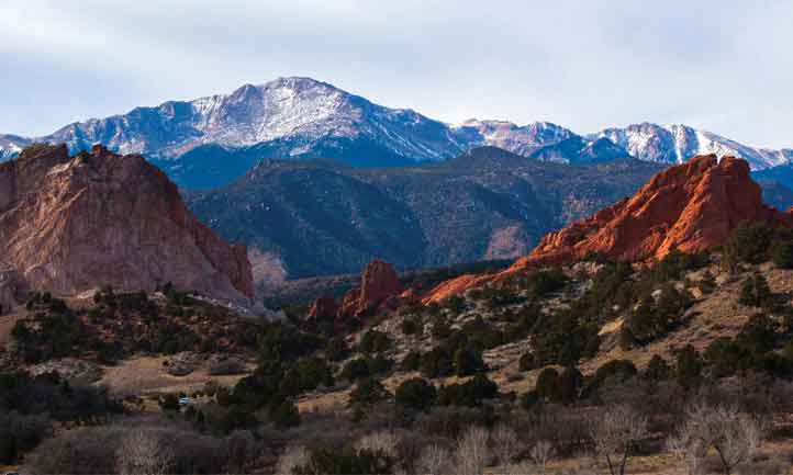 Mountain scene